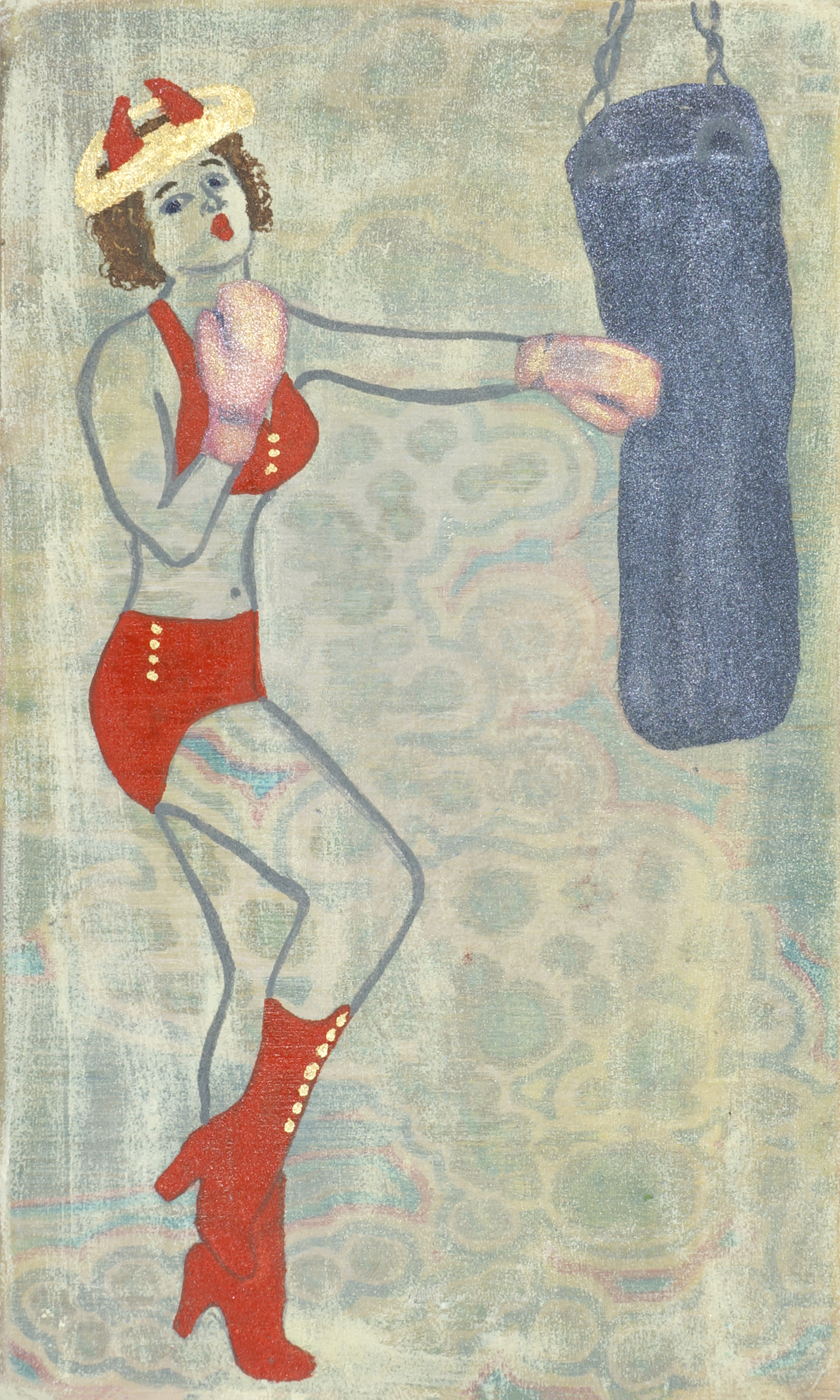 Boxing Pin Up Women - Paula Izydorek Studio